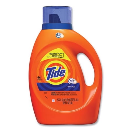 Liquid Laundry Detergent, Original Scent, 92 oz Bottle | Bundle of 2 Cartons