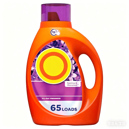 Liquid Laundry Detergent, Spring and Renewal Scent, 92 fl oz, 65 Loads