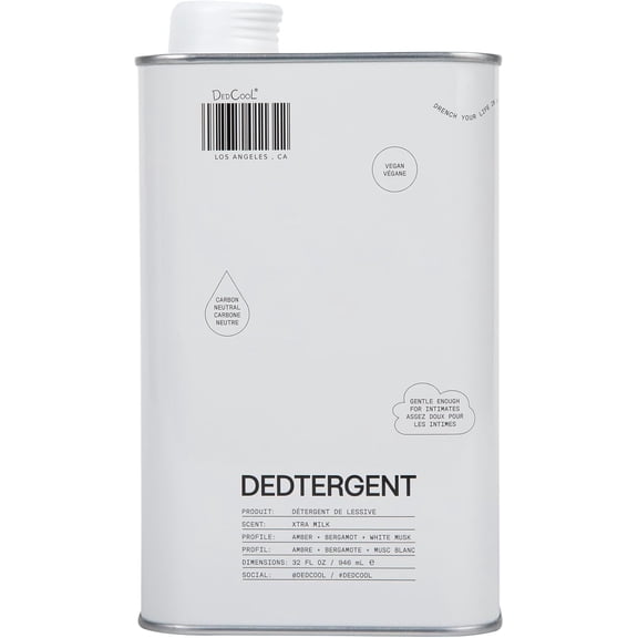Liquid Laundry Detergent in Xtra Milk | Luxurious Scent | Stain-Removing Formula | Infused with Natural Essential Oils | Non-Toxic | Up to 60 Washes | 32 fl oz