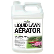 Liquid Lawn Aerator (128oz) Liquid Aeration Loosens & Conditions Compacted Soil for Increased Nutrient Uptake, USA Made, OMRI Listed, Minerals, Nutrients, Humic Acids, & Microbes for Healthier Growth