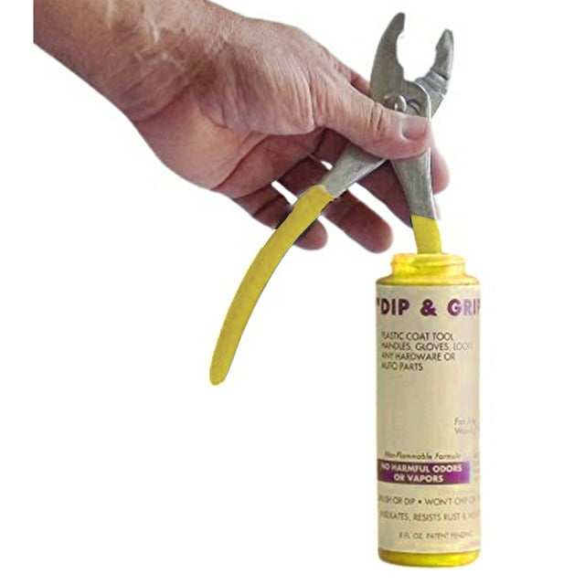 Liquid Leather Dip and Grip Rubberized Plastic Coating for Tool Wires