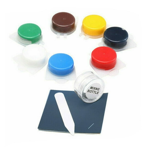 Liquid Leather with Fabric Kit Match Recolor And Grain/ Texture On Leather Plastic Vinyl Fabric Carpet