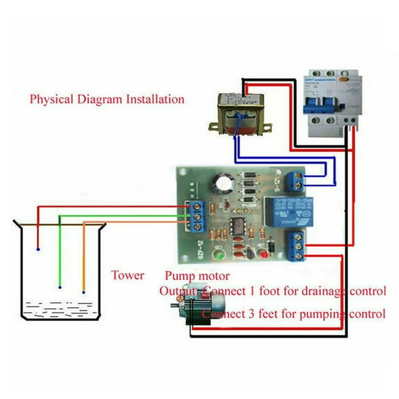 Liquid Level Controller Sensor Module Water Level Detection Sensor Assembly