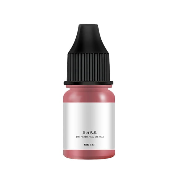 Liquid Lip Pigment, Lip Tattoo Ink, Long-Lasting Waterproof Lip Color for Professional Use, Fine Pigment Molecules, Easy Application, Natural Finish, Suitable for Various Skin Tones and Makeup Styles