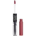 thumbnail image 1 of Liquid Lipstick with Clear Lip Gloss by Revlon, ColorStay Face Makeup, Overtime Lipcolor, Dual Ended with Vitamin E in Pink, Unlimited Mulberry (220), 0.07 Oz, 1 of 3