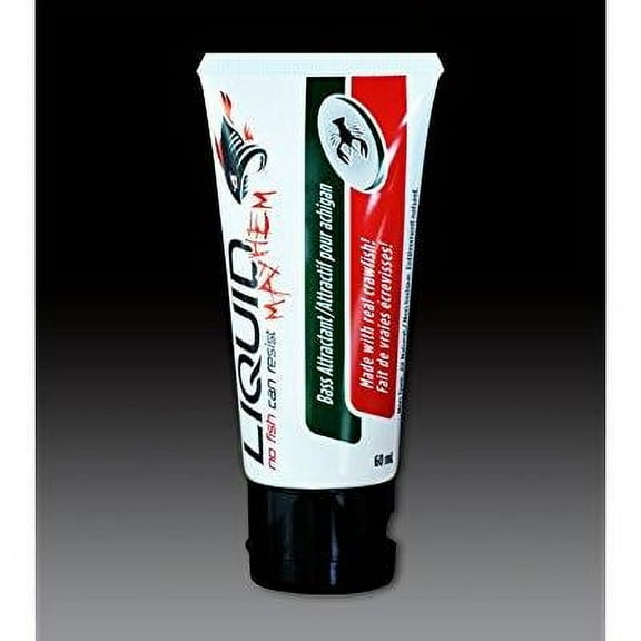 Liquid Mayhem Bass Attractant Crawfish, 60 ml, 2 oz