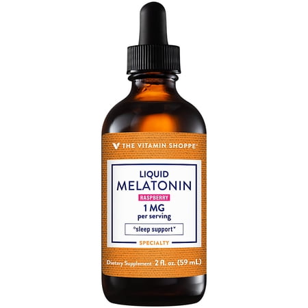 Liquid Melatonin 2 Liquid Raspberry by The Vitamin Shoppe