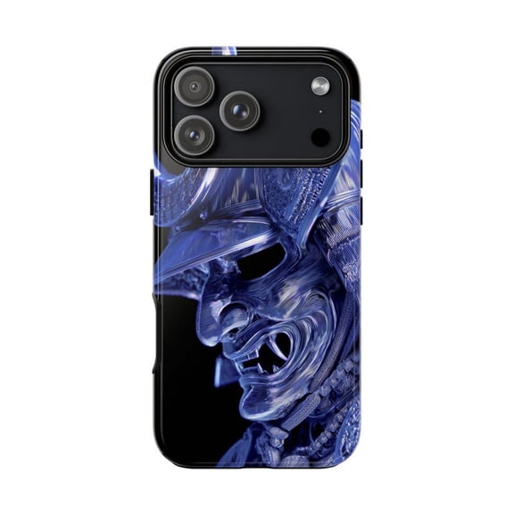 Liquid Metal Samurai Warrior Armor with iPhone 17 to 11 Pro Max H01454