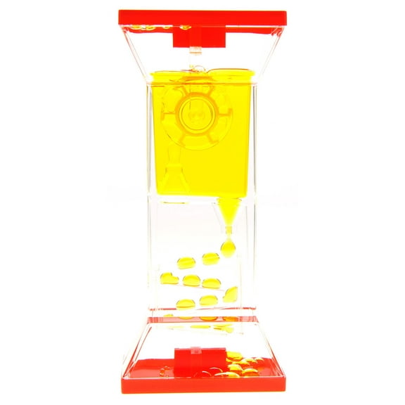 Liquid Motion Bubbler With One Wheel TG01 Yellow Hubcap