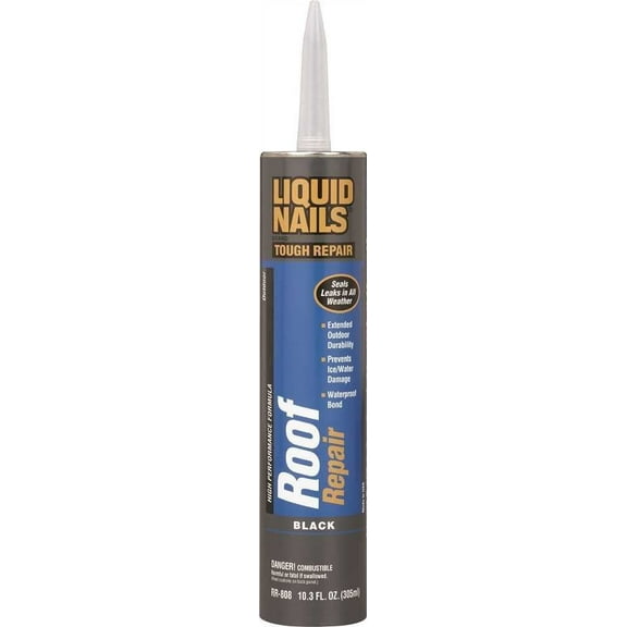 Liquid Nails 756889 Roof Repair, 10.1 Oz Cartridge