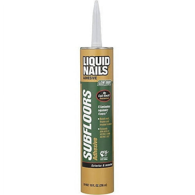 Liquid Nails Adhesive LN902 VOC 10.1 oz Subfloors and Construction Adhesive