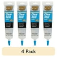 (4 pack) Liquid Nails Clear Seal AllPurpose Sealant (CS144), 5.5