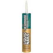 Tub Surround Construction Adhesive, Tub Surround & Shower Wall Series, Tan, 10 oz, Cartridge