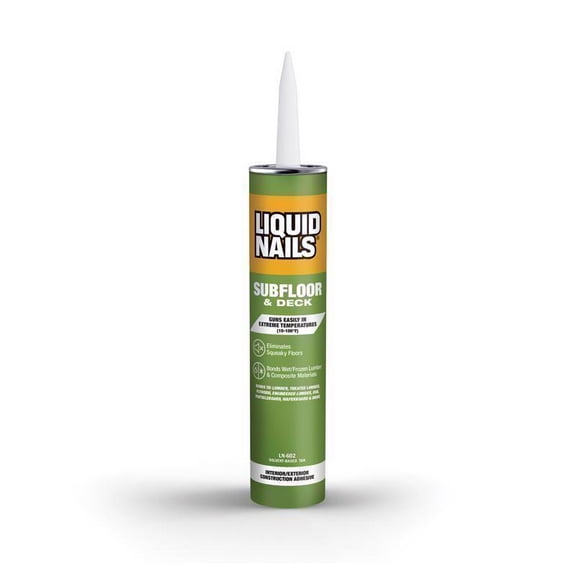 Liquid Nails LN-602 10-oz. Subfloor & Decks Adhesive - Quantity 1