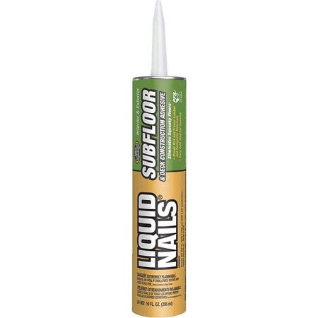 Liquid Nails LN-602 Subfloor and Deck Construction Adhesive 10.1-Ounce