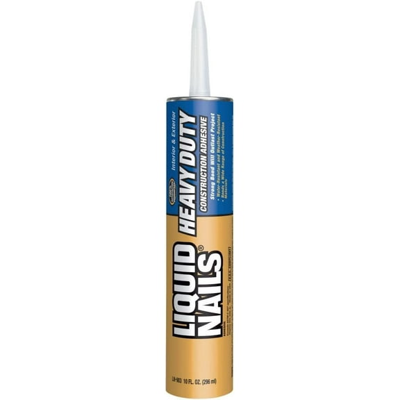 Liquid Nails LN903 10 Oz Heavy-Duty Liquid Nails Construction Adhesive
