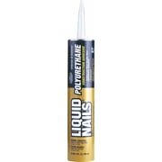 Liquid Nails Polyurethane Construction Adhesive - Single Pack   Exterior Wood Surfaces, UV-Resistant Formula
