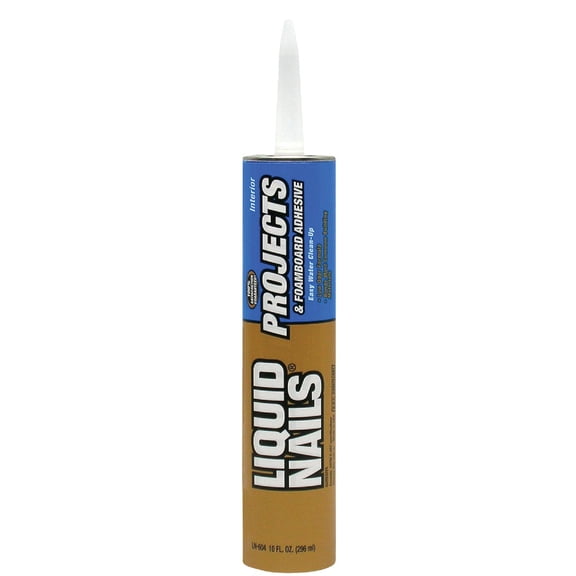 Liquid Nails Projects & Foamboard High Strength Paste Adhesive 10 oz.