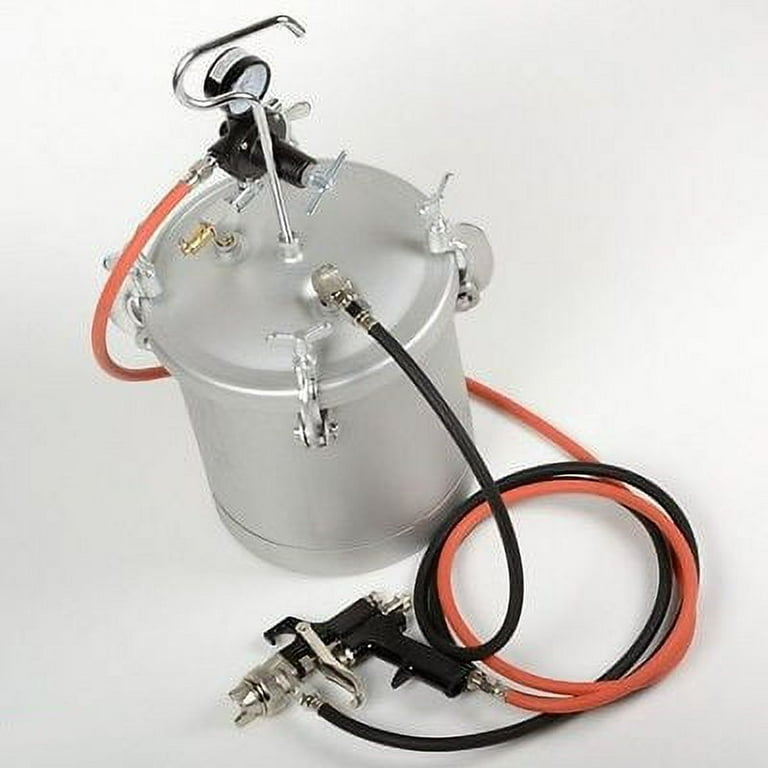 Liquid Paint Pressure Pressurized Pot Tank Spray Gun Painter Spraying Unit