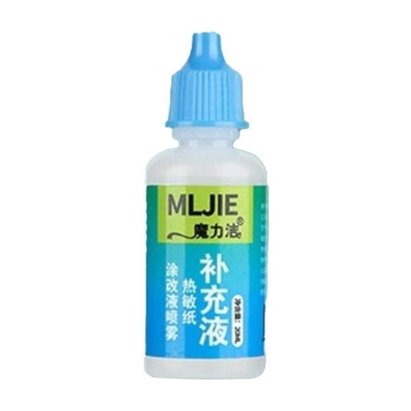 Liquid Paper Correction Fluid Refill, 10Ml White Out Fluid Correction Liquid, Correction Pen Refill for Writing Fixes, Quick Dry Liquid Correction for Paper Surfaces, Compact 2