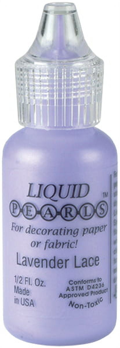 Liquid Pearls Dimensional Pearlescent Paint .5oz-Lavender Lace 