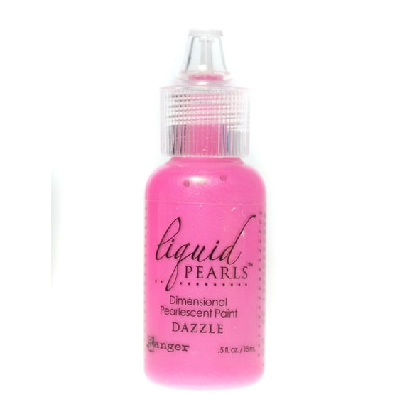 Liquid Pearls Pearlescent Paint Dazzle, 0.5 oz., bottle (pack of 6)