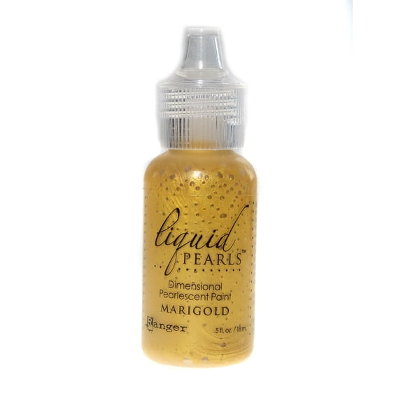 Liquid Pearls Pearlescent Paint marigold, 0.5 oz., bottle (pack of 6)