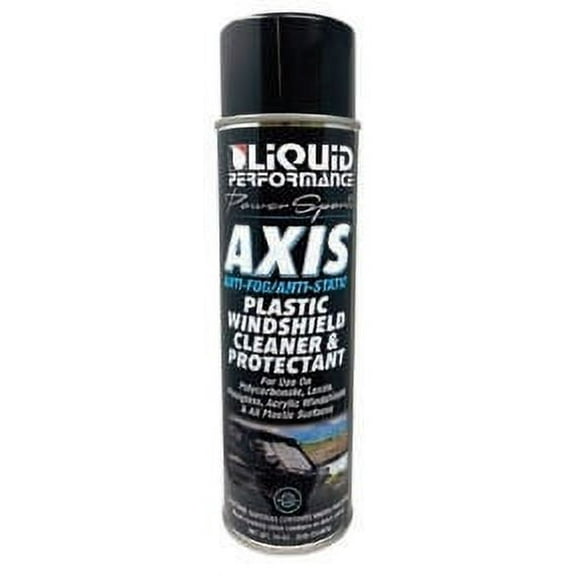 Liquid Performance Racing 0109 Axis Plastic Windshield Cleaner and Protectant - 19 Oz.