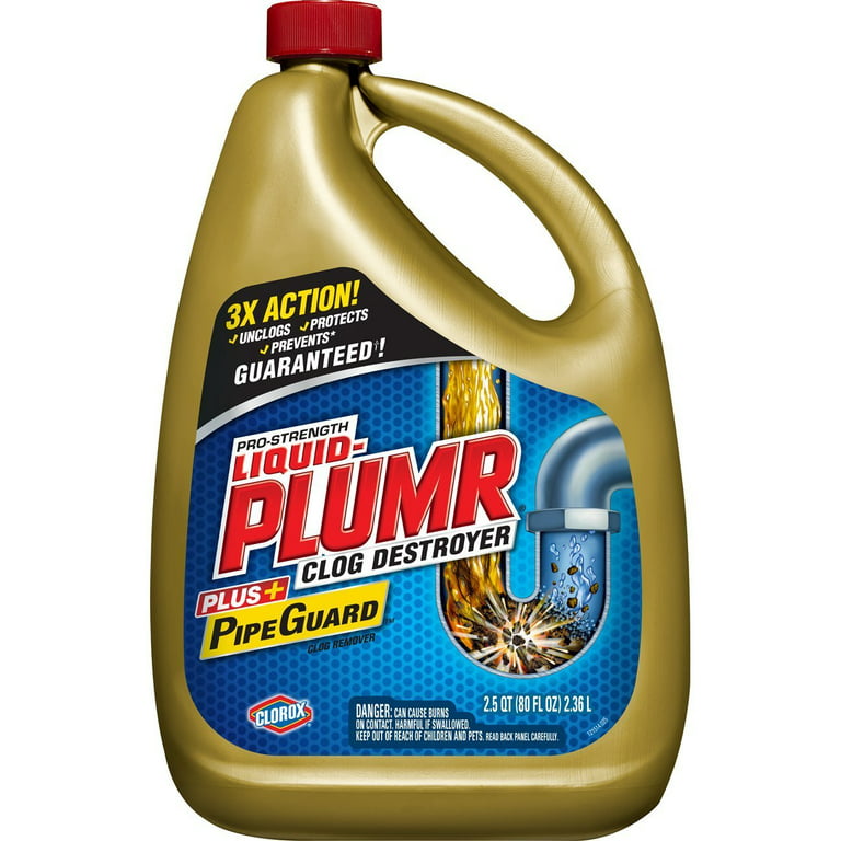 Hair Clog Blaster Liquid Drain Clog Remover 32oz - Warren Pipe and Supply