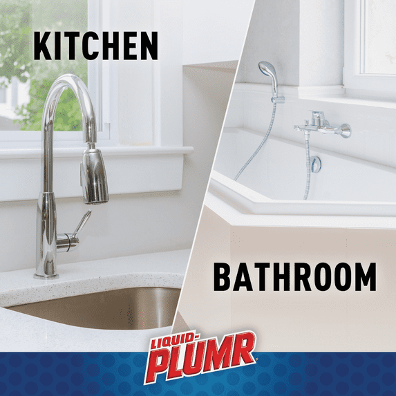 Liquid-Plumr Pro-Strength Drain Opener & Cleaner - Pack of 2