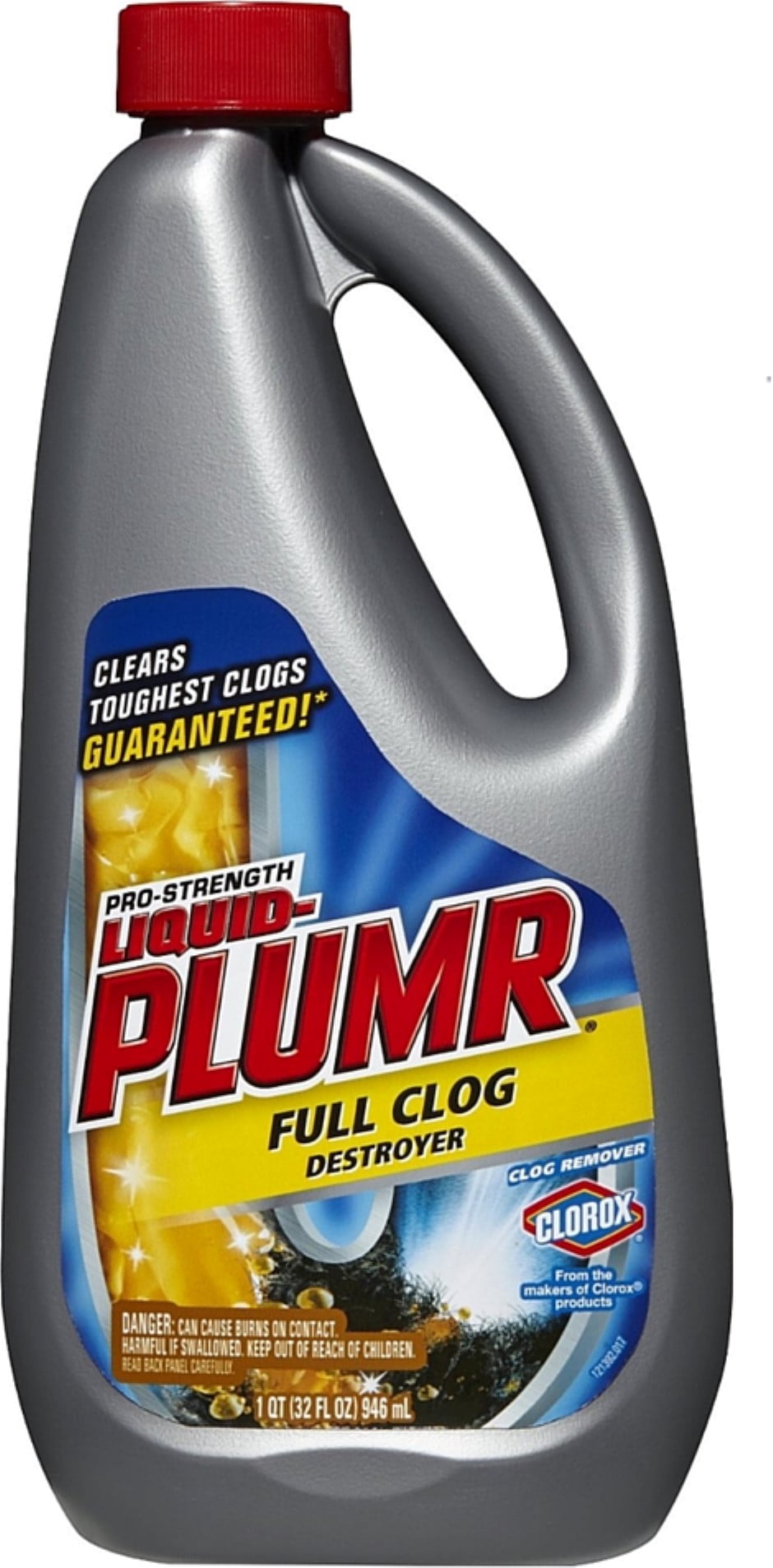 Liquid Plumr Pro-Strength Full Clog Destroyer 32 oz (Pack of 4)