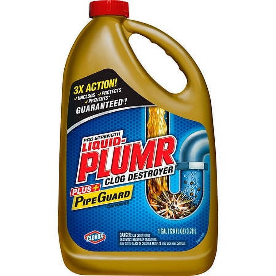 LiquidPlumr ProStrength Full Clog Destroyer Plus PipeGuard (128 oz