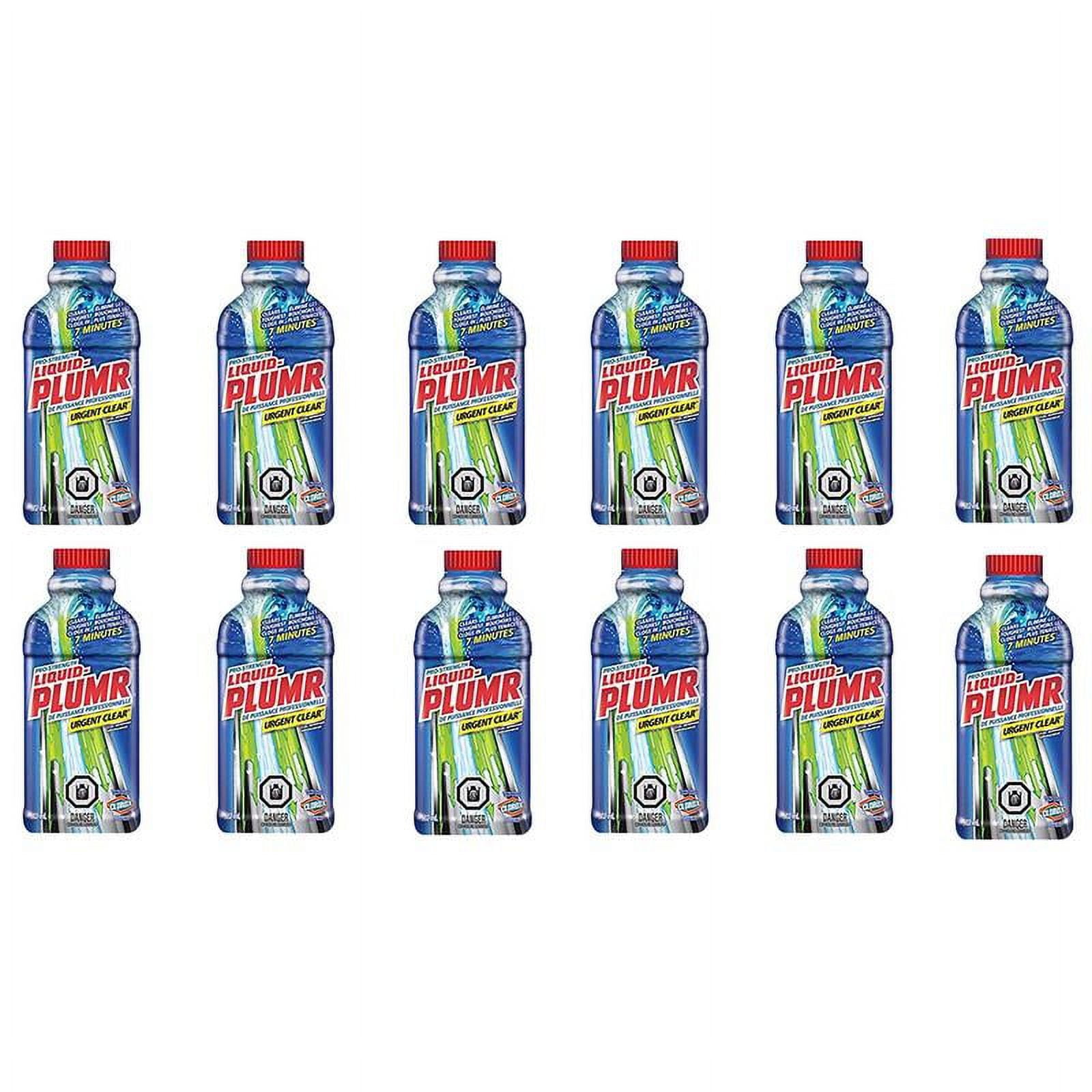 Liquid Plumr Urgent Clear, 502 mL (Pack of 12)
