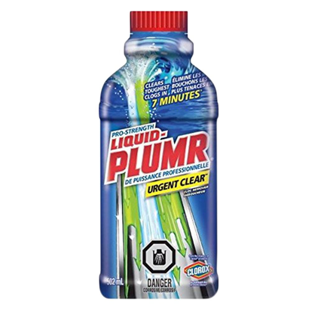 Liquid Plumr Urgent Clear, 502 mL