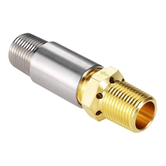 Liquid Propane Gas Fire Pits 1/2In Air Mixer Valve, Valve with High Capacity 90K BTU for Outdoor Pit