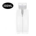 thumbnail image 1 of Liquid Push Down Pump Dispenser Empty Bottle with Flip Top Cap (300ml/10.1 fl.oz), 1 of 5