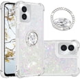 thumbnail image 1 of Liquid Quicksand Case for Motorola Moto G Power 5G (2024) with Diamond Kickstand, Luxury Fun Glitter Sparkle Flowing Clear Bling Cover Case for Motorola Moto G Power 5G (2024) -Colorful, 1 of 14