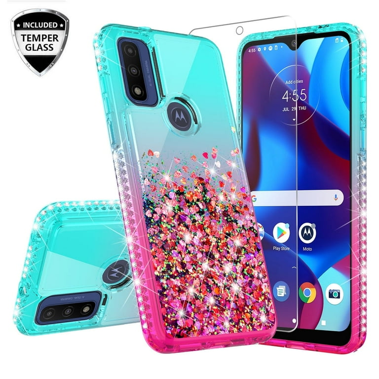 Walmart Glitter Phone Case for Moto G Play 2023/G Pure/G Power