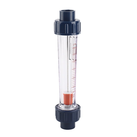 Liquid Rotameter Plastic Water Meter 60-600L H LZS-15D Liquid Rotameter for Chemical Departments