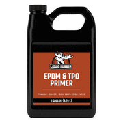 Liquid Rubber EPDM And TPO Clear Primer, Rubber RV Roofing Coating, 1 Gallon, 250 Sq ft Coverage