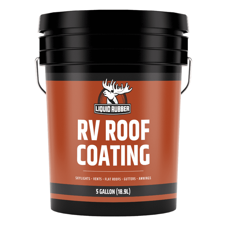 Liquid Rubber RV Roof Coating - Solar Reflective, Cool Roof 