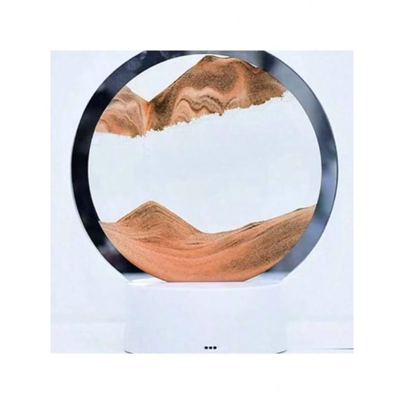 Liquid Sand Painting Night Light, Hypnotic & Calming USB/Battery Table Lamp