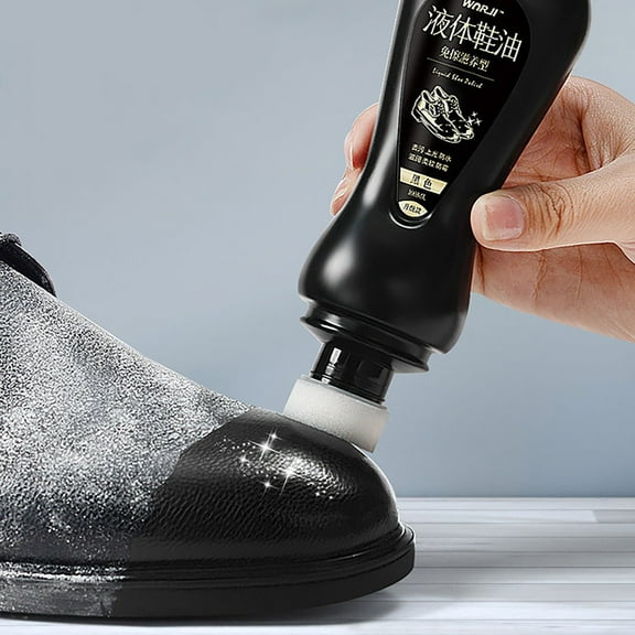 Liquid Shoe Polish under $5! Xqxayjr Liquid Shoe Polish for Leather Care, 100ml Leather Conditioner for Shoes Bags Jackets, Moisturizing Waterproof Cleaner, Restores Shine Prevents Cracking