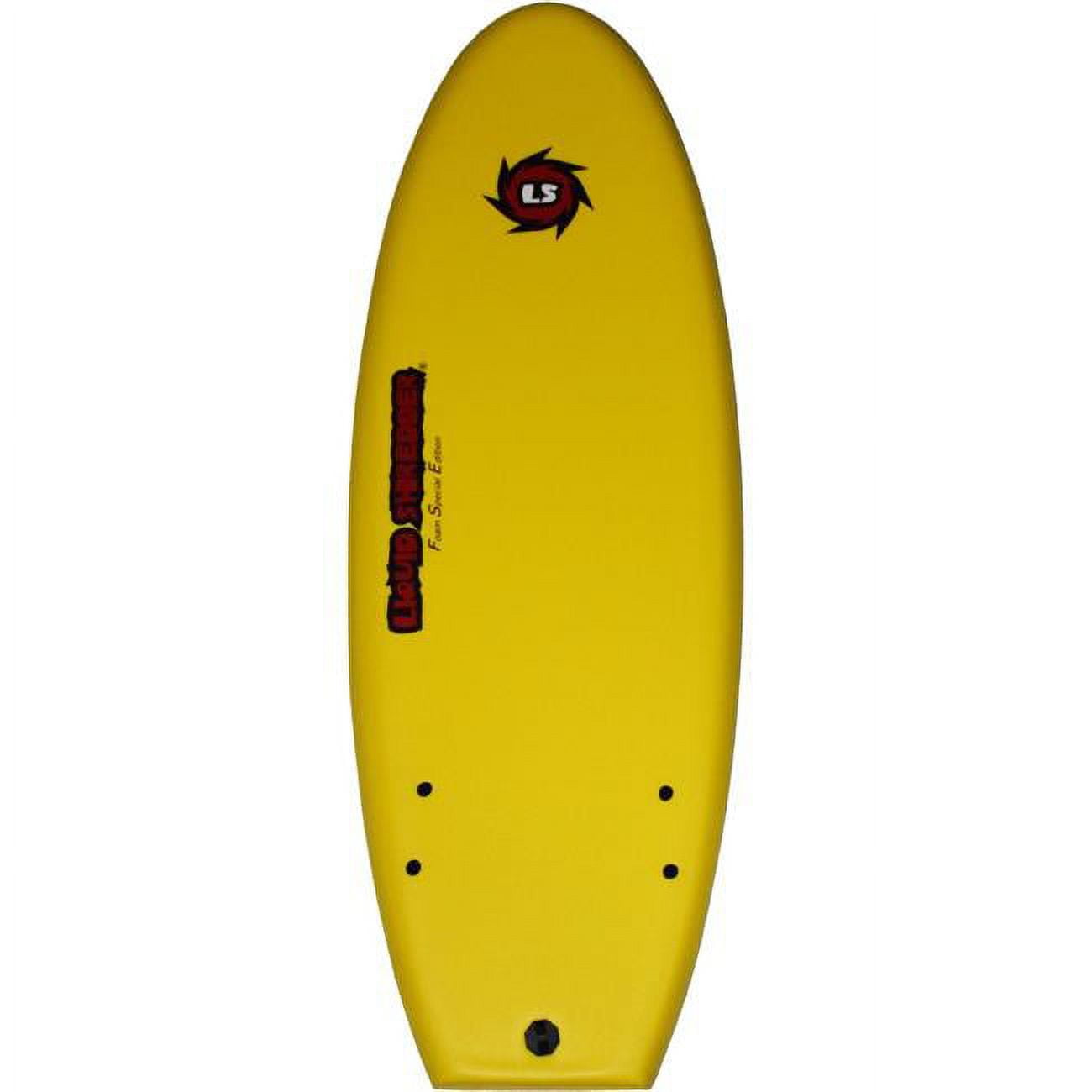 Liquid Shredder FSE411YW 4 ft. 11 FSE EPS & PE Softsurfboard, Yellow