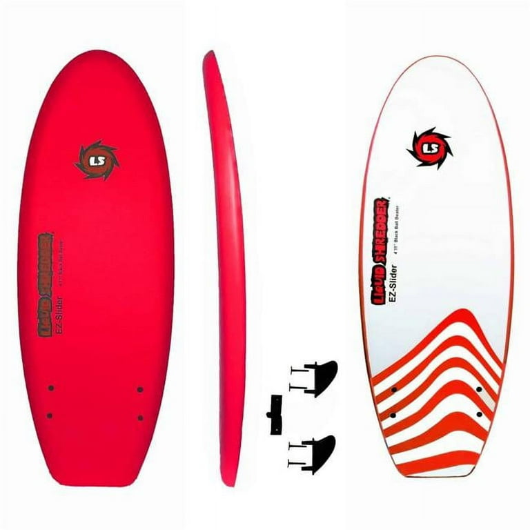 Red and 2024 black surfboard