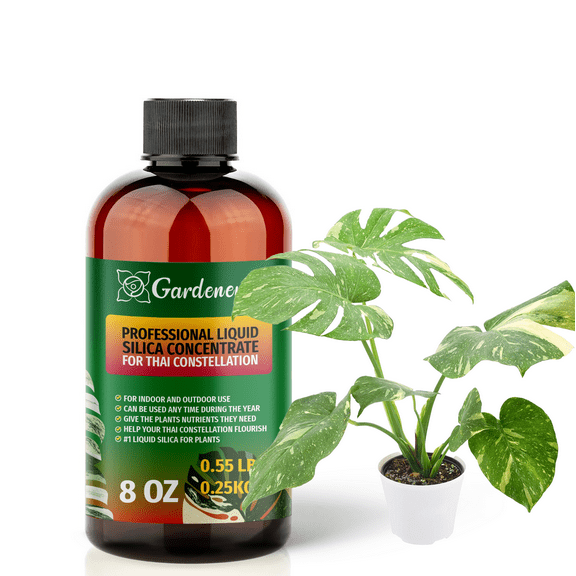 πππππππ Liquid Silica Plant Supplement - 8oz (250mL) - THAI CONSTELLATION Bioavailable Silica Fertilizer β Ideal for Hydroponics & Soil β Healthier Plants with Strong Stalks (Makes 45 Gallons)