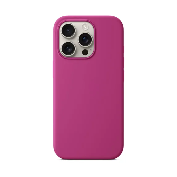 Liquid Silicone Case Compatible with Magsafe (Fuchsia,CaseCore Case for iPhone 16)