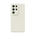 thumbnail image 1 of Liquid Silicone Case for Samsung Galaxy S25 Ultra, Premium Rubber Gel Silicone Case, Anti-Scratch Soft Microfiber Lining Case Flexible Bumper Cover for Samsung Galaxy S25 Ultra, White, 1 of 9