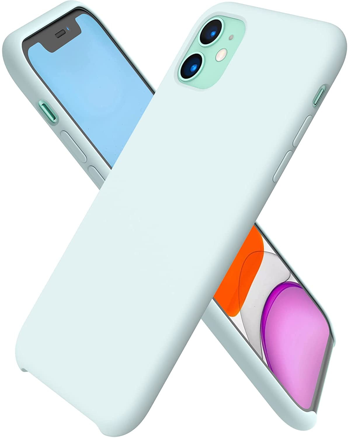 Apple Silicone Iphone 11 Seafoam Case Apple Iphone 11 Seafoam Case