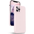 thumbnail image 1 of Liquid Silicone Case for iPhone 12 Pro Max, [Camera Protection] [Anti Fingerprint] [Wireless Charging] 4 Layer Phone Case Protective Cover, Built-in Microfiber Case Cover, 6.7", Pink, 1 of 7